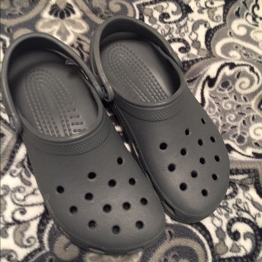 Gray Crocs women’s size 9